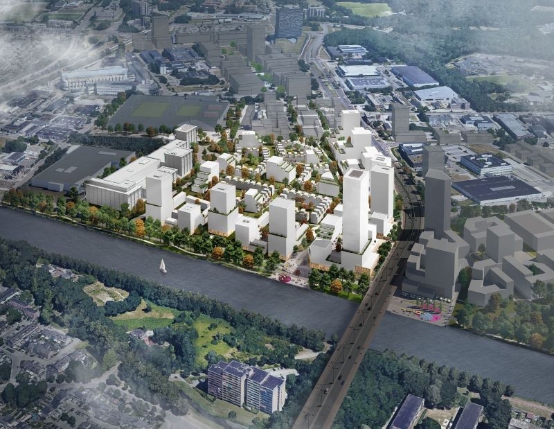 Herontwikkeling 2.500 woningen en ontwikkeling groenblauwe structuur